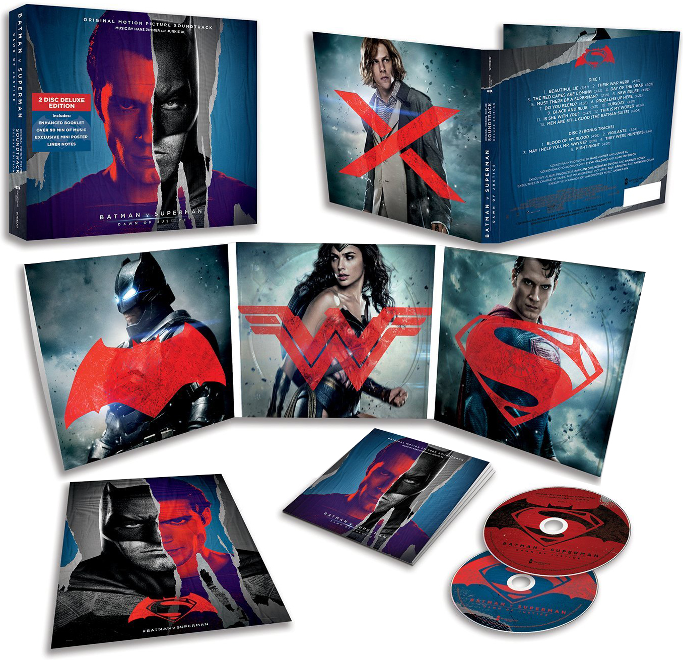Batman v Superman: Dawn Of Justice- Soundtrack details -  