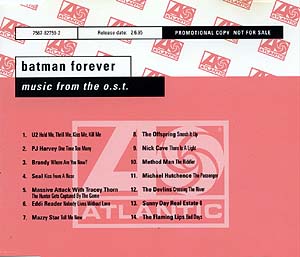 Batman Forever- Soundtrack details 