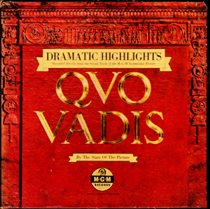 QUO VADIS Soundtrack CD #30/100 - Banda Sonora O.S.T Original 1951 Miklós  Rózsa