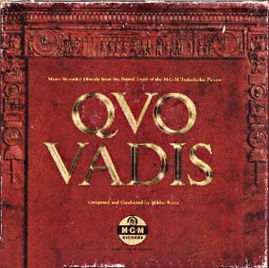 QUO VADIS Soundtrack CD #30/100 - Banda Sonora O.S.T Original 1951 Miklós  Rózsa