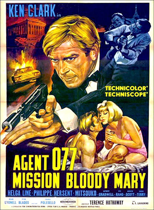 Agente 077 Missione Bloody Mary- Soundtrack details 