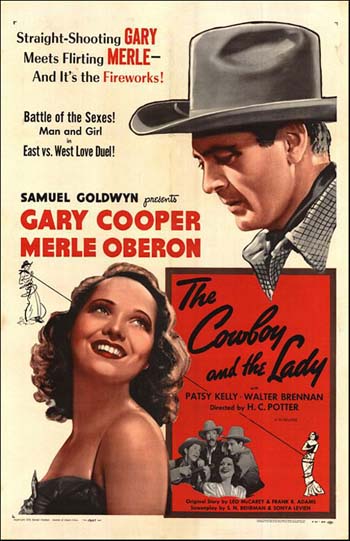 Cowboy And The Lady, The- Soundtrack details 